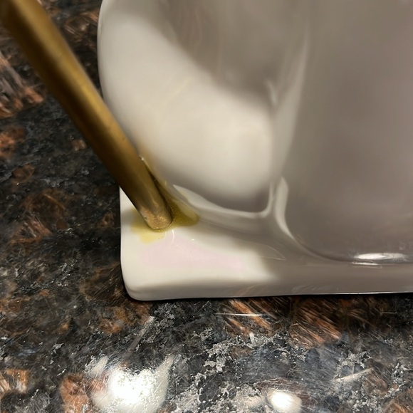 Vintage white porcelain Santa clause for your holiday display - Picture 10 of 11